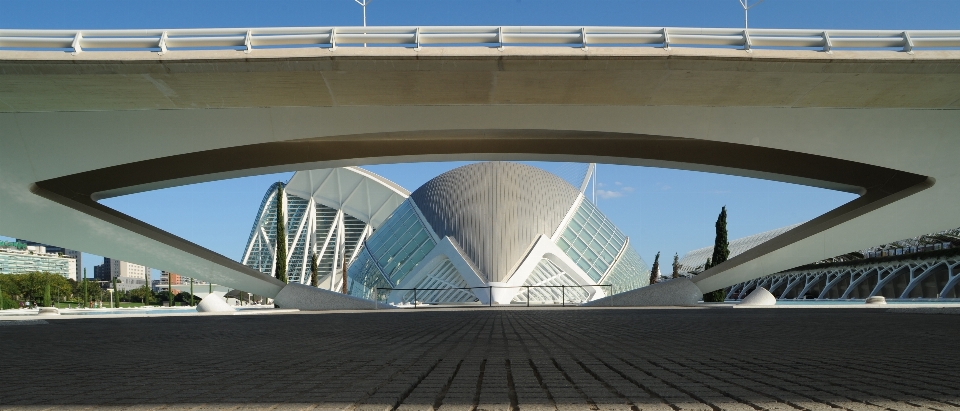 Architecture structure sun bridge