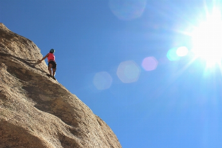 Nature outdoor rock person Photo