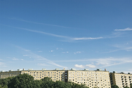 Foto Cakrawala awan arsitektur struktur