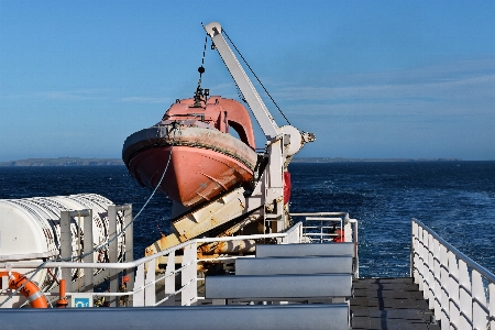 Sea ocean deck boat Photo