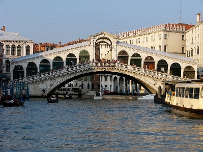 Water boat bridge river Photo