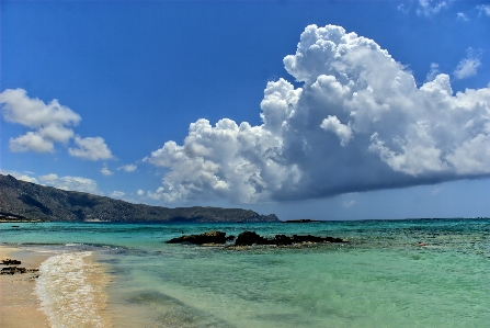 Beach landscape sea coast Photo