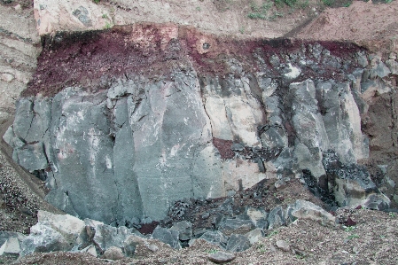 Zdjęcie Rock tworzenie klif wulkan