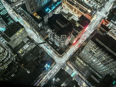 Straße horizont verkehr nacht Foto