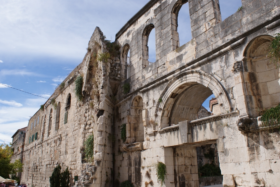 Architecture town building arch