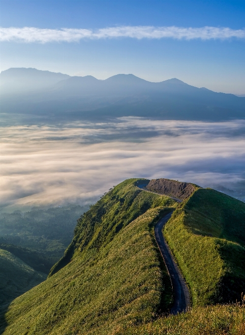 Landscape nature horizon mountain