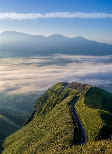 Landscape nature horizon mountain Photo