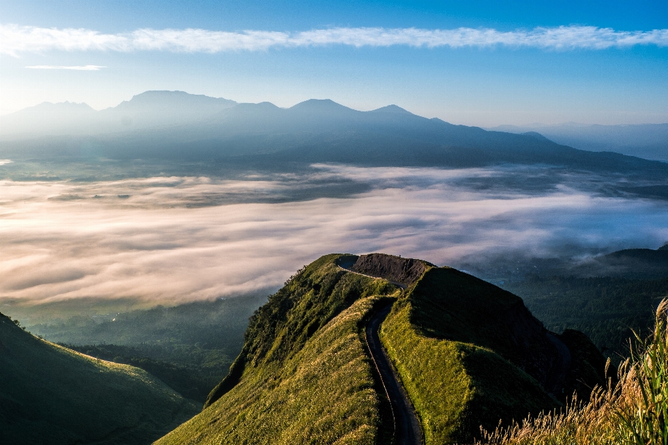 Landscape nature rock horizon