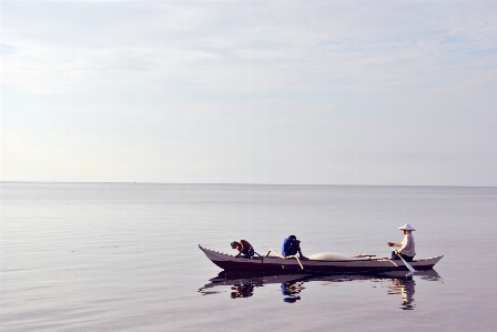 Work beach sea water Photo