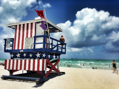 Beach ocean lifeguard surf Photo