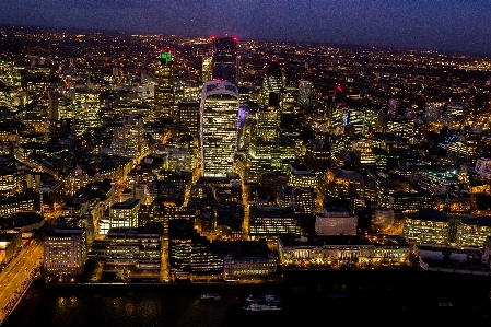 Horizon architecture skyline night Photo