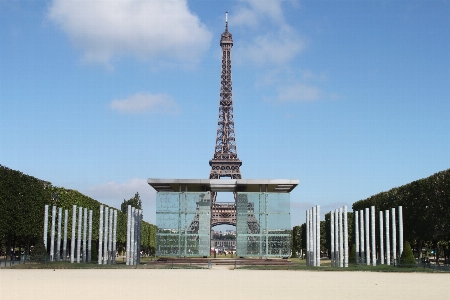 Eiffel tower paris monument france Photo