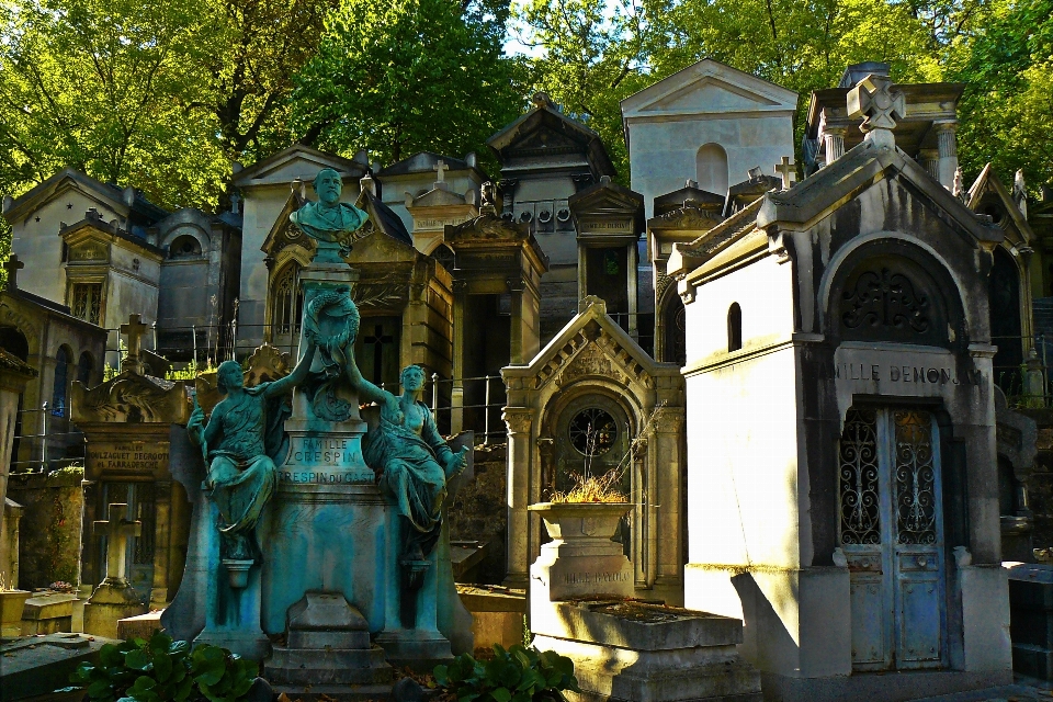 Vecchio parigi monumento statua