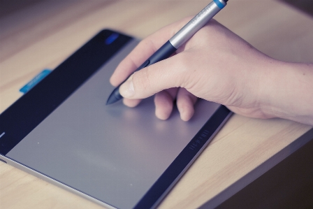 Desk writing hand technology Photo