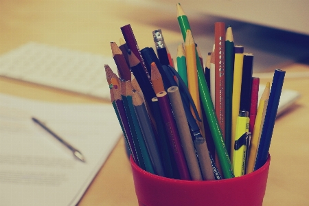 Desk writing hand pencil Photo