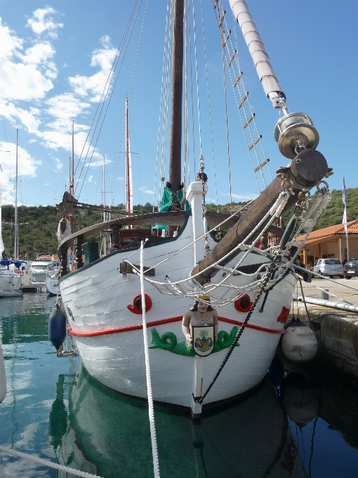 Mar barco enviar bota