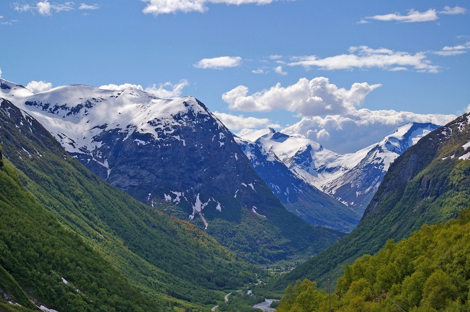 Paysage nature marche montagne