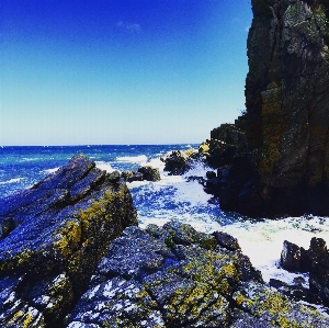 Beach landscape sea coast Photo