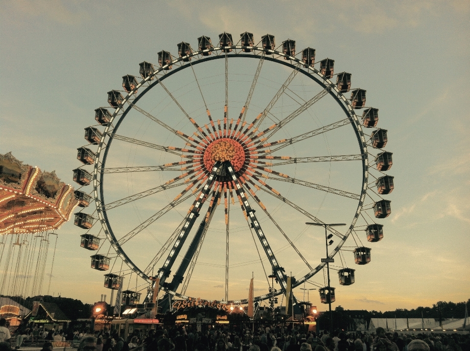 Yeniden yaratma dönme dolap
 lunapark
 park