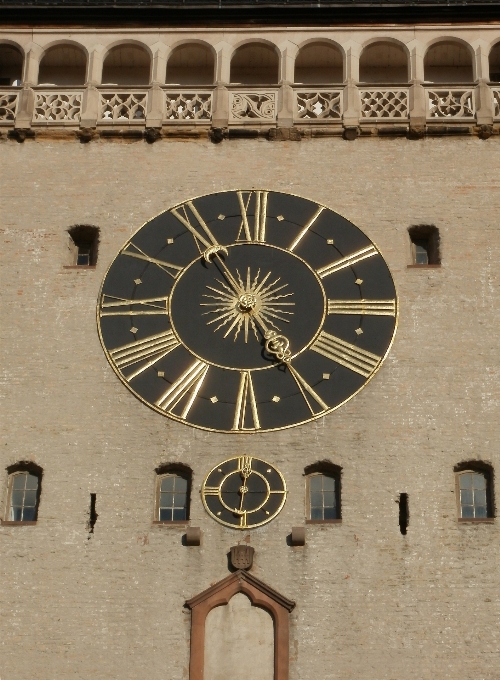 Architettura girare orologio tempo