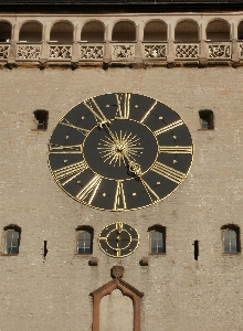 Architecture round clock time Photo