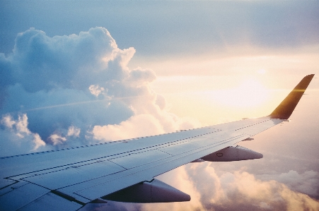 Photo Aile nuage ciel technologie