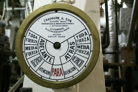 Technology clock ship steel Photo