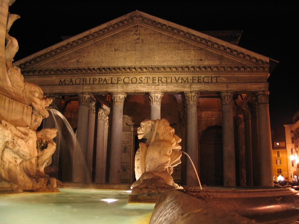 Arquitetura noite palácio monumento