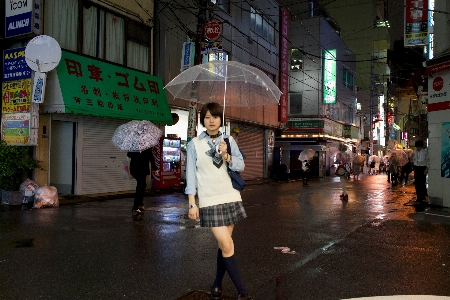 Outdoor pedestrian girl woman Photo