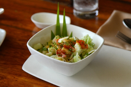 Leaf restaurant bowl dish Photo