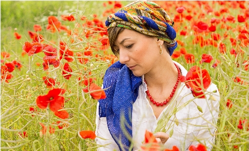 Nature blossom plant girl Photo