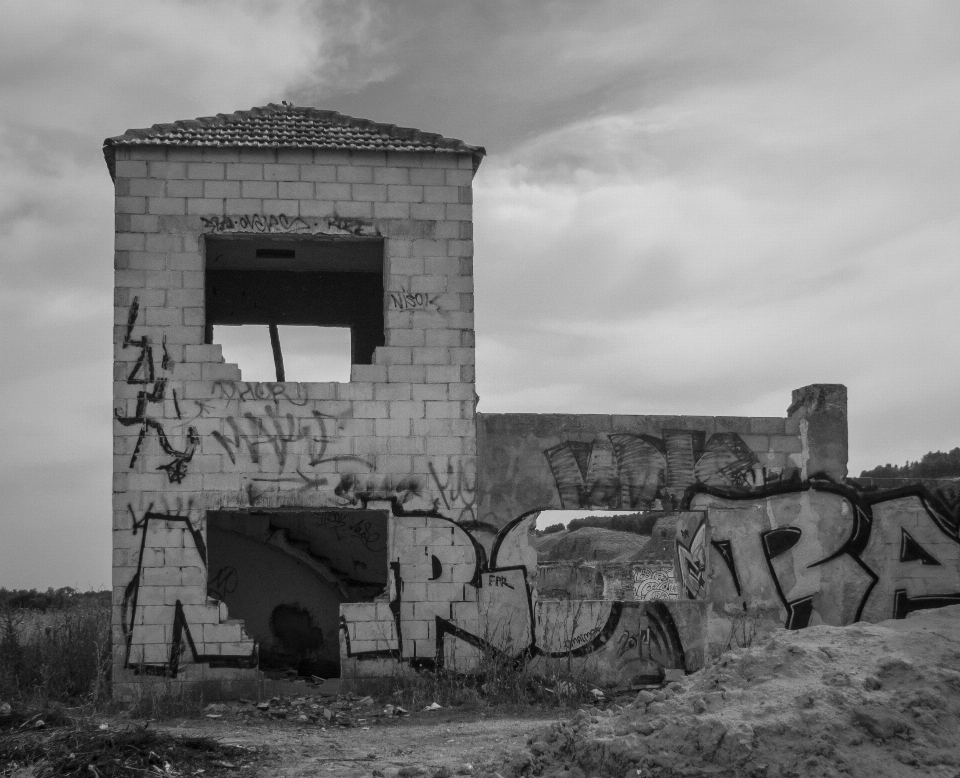 Noir et blanc
 architecture blanc fenêtre