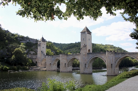 Bridge building chateau france Photo