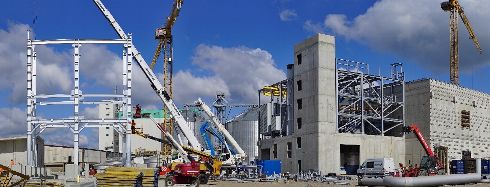 Struktur himmel gebäude konstruktion