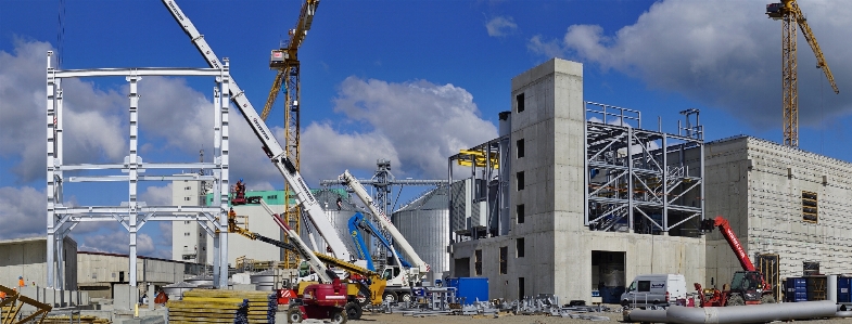 Struktur himmel gebäude konstruktion Foto