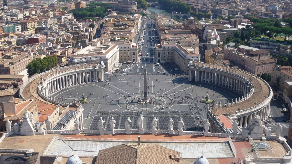 Struttura città paesaggio urbano plaza
