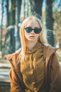 Foto Chica cabello fotografía luz de sol