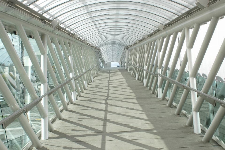 Die architektur brücke gehweg u-bahn