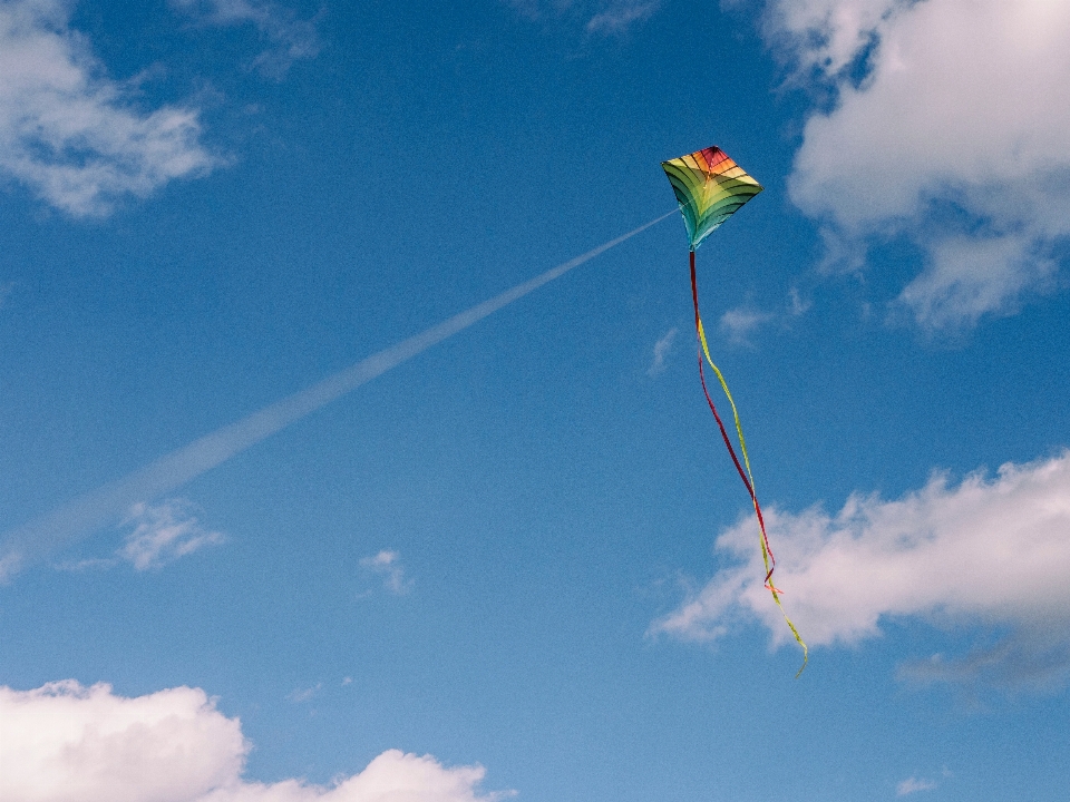 Cloud sky wind flying