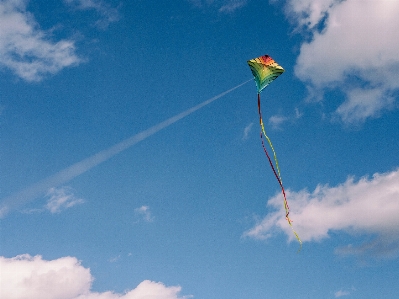 Cloud sky wind flying Photo