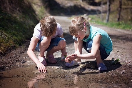 Water nature people girl Photo