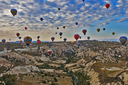 Foto Mongolfiera viaggio aereo veicolo