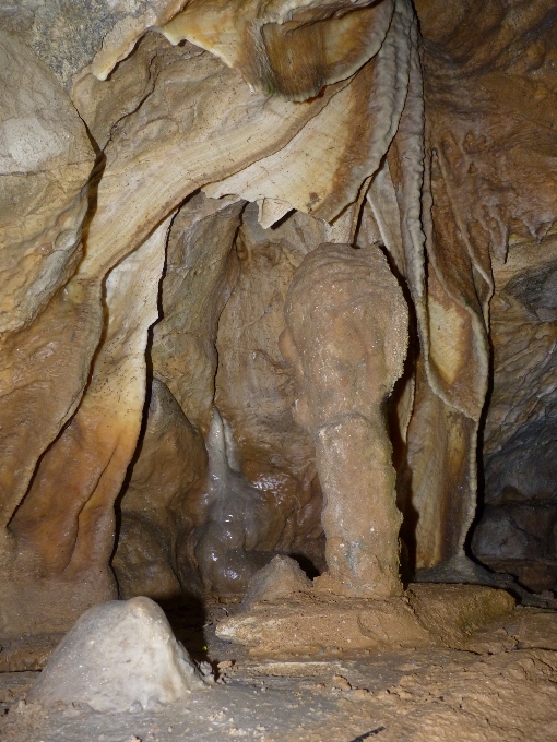 Nature formation souterrain grotte