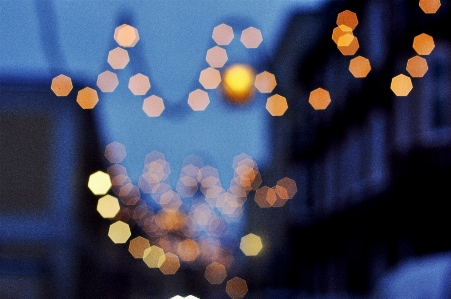 Light bokeh blur sky Photo