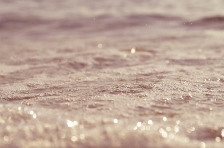 Sea water sand snow Photo