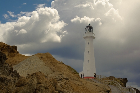 Landscape sea coast light Photo