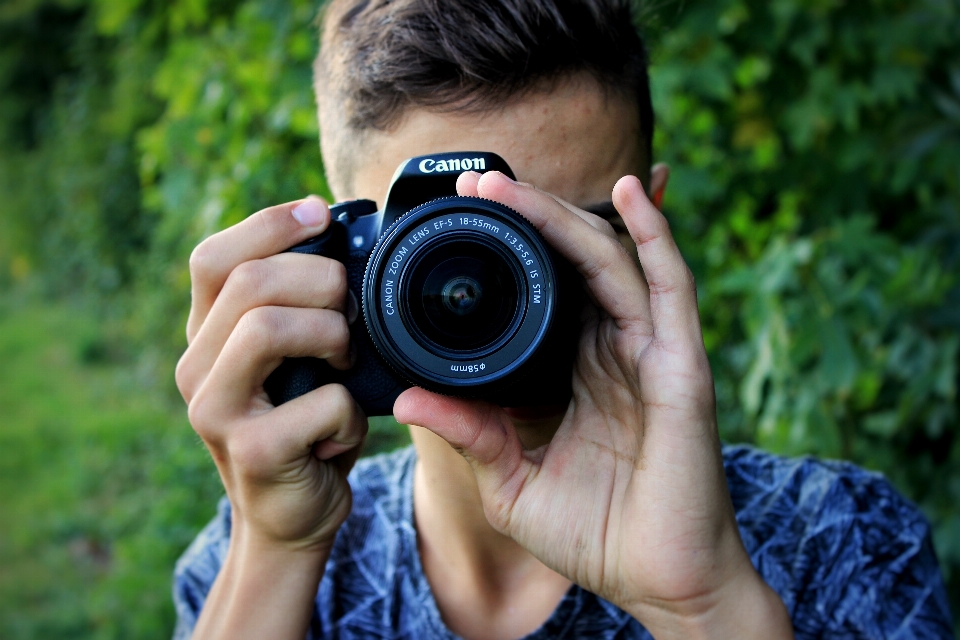 Orang kamera fotografi juru potret