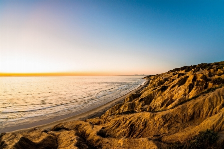 Beach landscape sea coast Photo