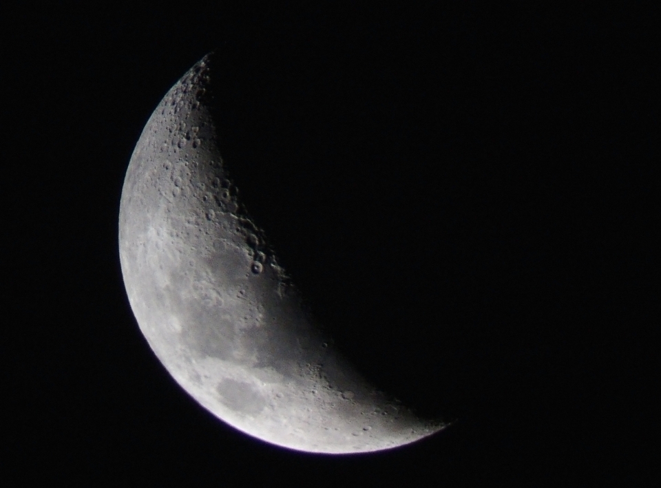 Hitam dan putih
 langit suasana bulan