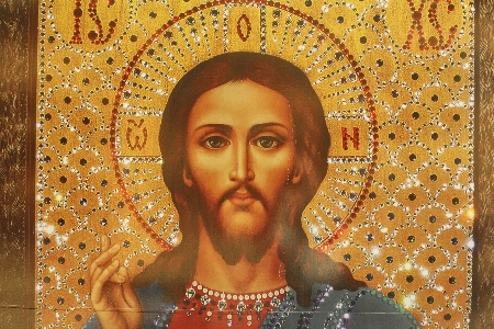 Photo Religion peinture affronter christ